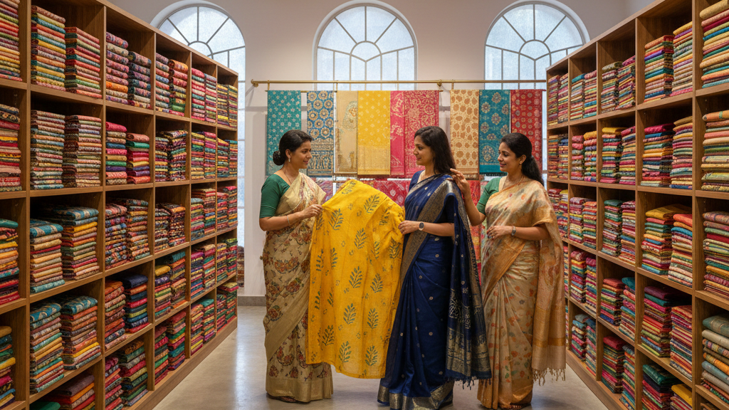 Customer Visit to Chandra Textiles Heritage