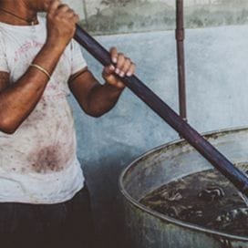 Natural Dyeing Process